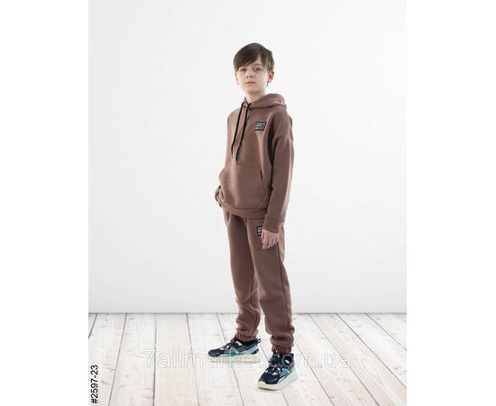 Спортивний костюм тринитка на флісі підліток 36,38,40,42 (8кв) "NOWEMBER" недорого від прямого постачальника, зображення 5