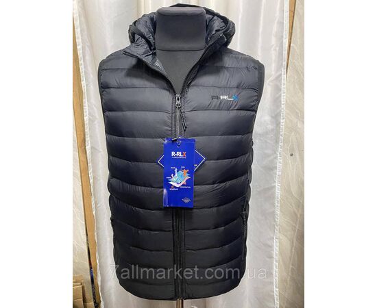Фотография Жилетка мужская, молодёжная размеры 52-60(3цв) "R-RLX" недорого от прямого поставщика, изображение 3