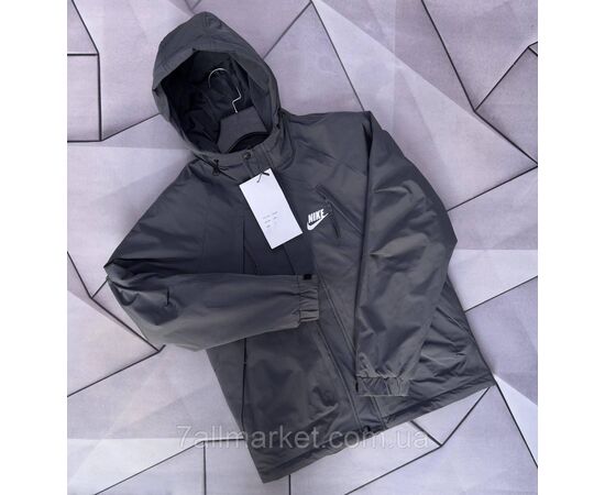 Фотография Ветровка мужская молодёжная с капюшоном р-ры L-4XL (4цв) "MACCALI" недорого от прямого поставщика, изображение 2