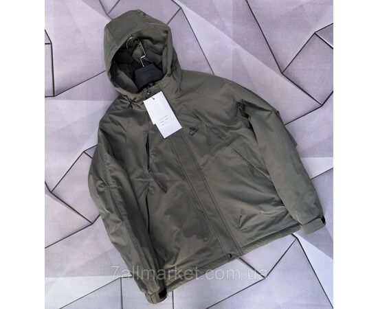 Фотография Ветровка мужская молодёжная с капюшоном р-ры L-4XL (4цв) "MACCALI" недорого от прямого поставщика, изображение 3