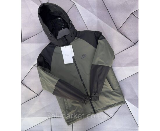 Фотография Ветровка мужская молодёжная с капюшоном р-ры L-4XL (4цв) "MACCALI" недорого от прямого поставщика, изображение 3