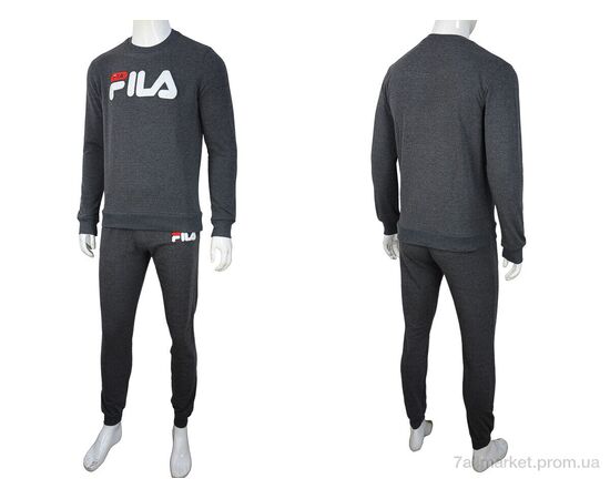 Фотография Спортивный костюм мужской Весна/осень 02933 d.grey (5 шт. р.сетка S-2XL) "Obuvok" недорого оптом от прямого поставщика, изображение 4