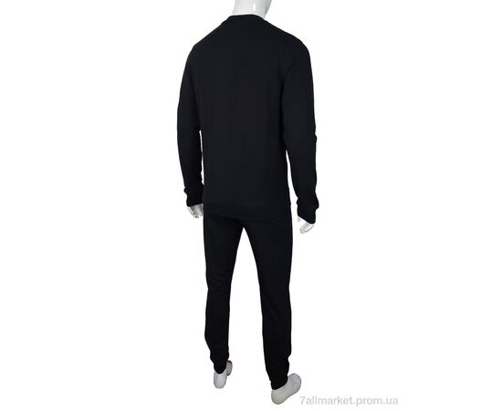 Фотография Спортивный костюм мужской Весна/осень 02931 black (5 шт. р.сетка S-2XL) "Obuvok" недорого оптом от прямого поставщика, изображение 3