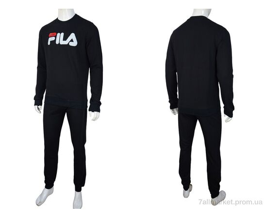 Фотография Спортивный костюм мужской Весна/осень 02931 black (5 шт. р.сетка S-2XL) "Obuvok" недорого оптом от прямого поставщика, изображение 4