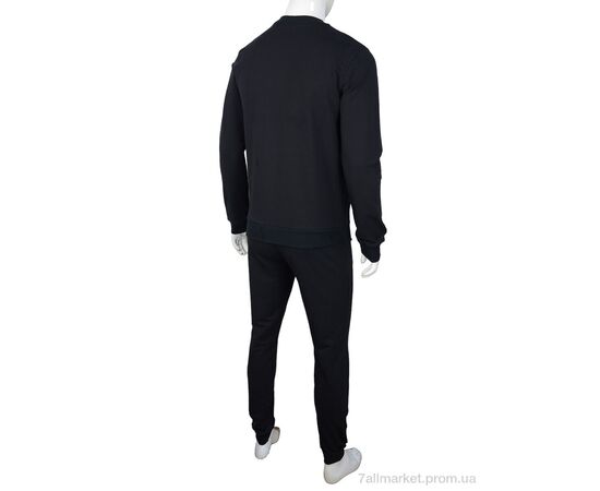 Фотография Спортивный костюм мужской Весна/осень 02929 black (5 шт. р.сетка S-2XL) "Obuvok" недорого оптом от прямого поставщика, изображение 3