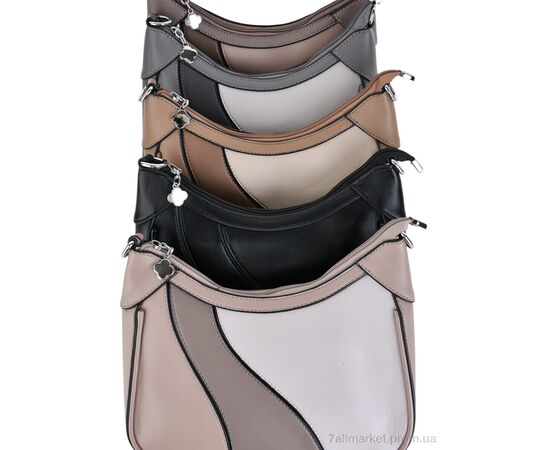 Фотография Сумка женская 4318-MH7864 mix 17*26*7 см, "Мир" недорого оптом от прямого поставщика, изображение 3