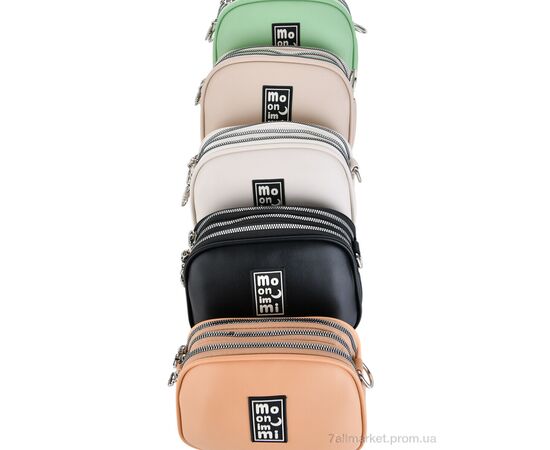 Фотография Сумка женская 4318-MH92141 mix 15*19*6 см, "Мир" недорого оптом от прямого поставщика, изображение 3