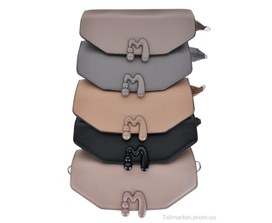 Фотография Сумка женская 4318-MH7853 mix 14*24*7 см, "Мир" недорого оптом от прямого поставщика, изображение 3