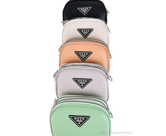 Фотография Сумка женская 4318-MH92140 mix 15*19*6 см, "Pryama Vigoda" недорого оптом от прямого поставщика, изображение 3