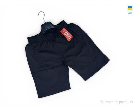 Фотография Шорты мужские Лето 240NI чорний (5 шт. р.сетка 58-66) "Sport style" недорого оптом от прямого поставщика, изображение 2