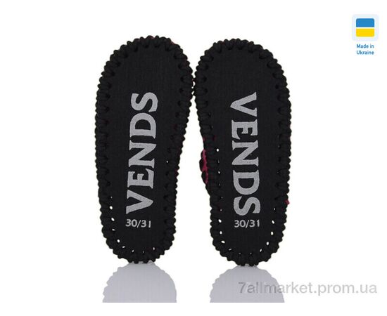 Тапки дитячі домашні Весна/осінь 034 рожевий (9 пар р.30-35) "Active" недорого оптом від прямого постачальника, зображення 2