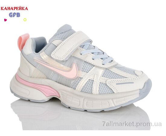 Фотография Кроссовки детские модные Весна/осень R365-8 (8 пар р.32-37) "GFB-Канарейка" недорого оптом от прямого поставщика, изображение 2