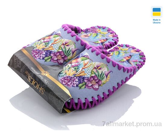 Фотография Тапки женские для дома Весна/осень 0126 (10 пар р.36-41) "Active" недорого оптом от прямого поставщика, изображение 3