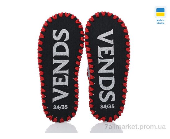 Фотография Тапки детские домашние Весна/осень 034 сірий (9 пар р.30-35) "Active" недорого оптом от прямого поставщика, изображение 3