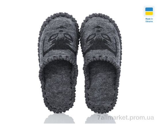 Фотография Тапки детские домашние Весна/осень 012 сірий (9 пар р.30-35) "Active" недорого оптом от прямого поставщика, изображение 2