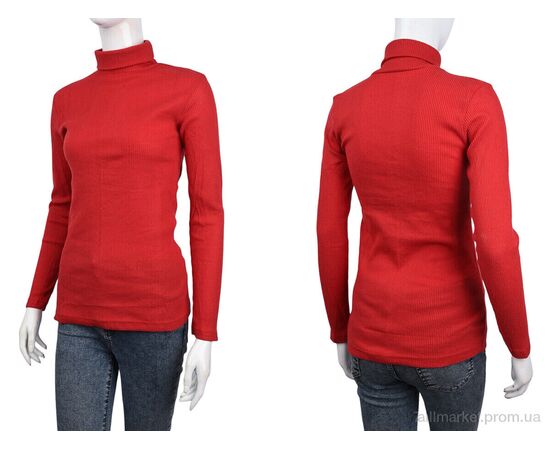 Фотография Водолазка женская Весна/осень 9376-1 red (2 шт. р.сетка 42-48) "Red Hat" недорого оптом от прямого поставщика, изображение 3