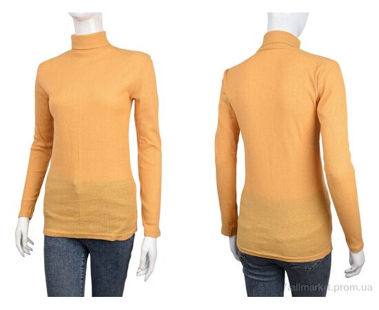 Фотография Водолазка женская Весна/осень 9376-2 yellow (2 шт. р.сетка 42-48) "Red Hat" недорого оптом от прямого поставщика, изображение 3