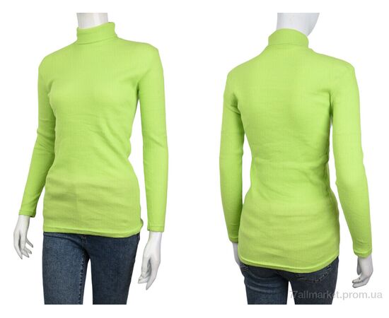 Фотография Водолазка женская Весна/осень 9376-6 green (2 шт. р.сетка 42-48) "Red Hat" недорого оптом от прямого поставщика, изображение 3