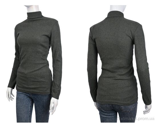 Фотография Водолазка женская Весна/осень 9376-9 green (2 шт. р.сетка 42-48) "Red Hat" недорого оптом от прямого поставщика, изображение 3
