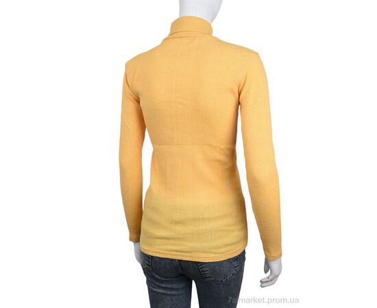 Фотография Водолазка женская Весна/осень 9376-12 yellow (2 шт. р.сетка 42-48) "Red Hat" недорого оптом от прямого поставщика, изображение 2