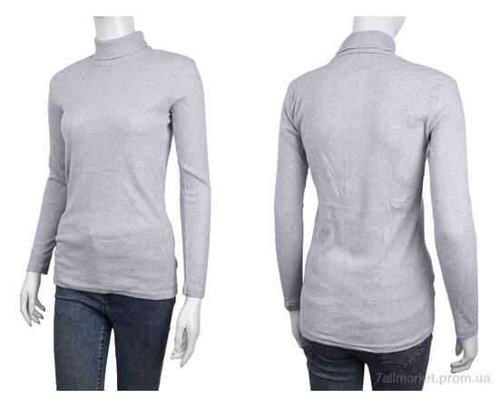 Гольф жіночий Весна/осінь 9376-13 grey (2 шт. р.сітка42-48) "Red Hat" недорого оптом від прямого постачальника, зображення 3