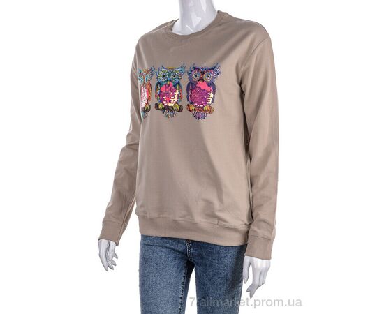 Фотография Батник женский Весна/осень 1003-1 mix (3 шт. р.сетка S-L) "Red Hat" недорого оптом от прямого поставщика, изображение 2