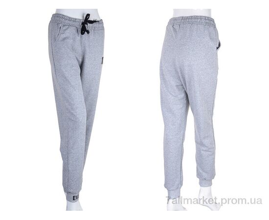 Спортивні штани жіночі Весна/осінь 17-8002-3 grey Батал (3 шт. р.сіткаL-2XL) "Red Hat" недорого оптом від прямого постачальника, зображення 3
