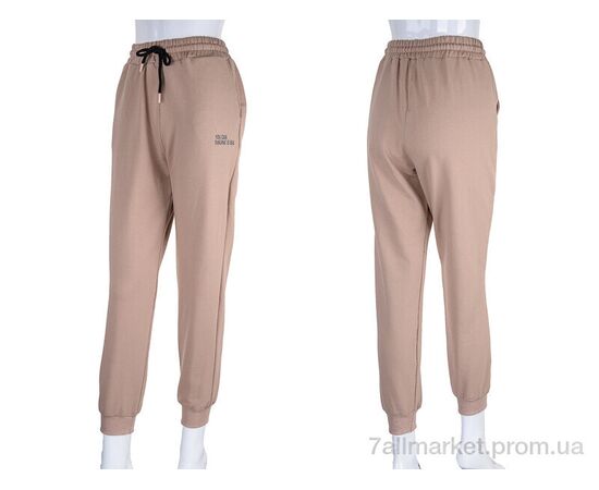Спортивні штани жіночі Весна/осінь 17-8001-0 beige (4 шт. р.сіткаS-XL) "Red Hat" недорого оптом від прямого постачальника, зображення 3