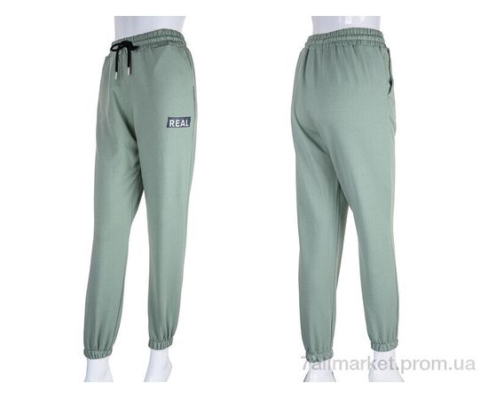 Спортивні штани жіночі Весна/осінь 17-8000-3 l.green (3 шт. р.сіткаS-XL) "Red Hat" недорого оптом від прямого постачальника, зображення 3