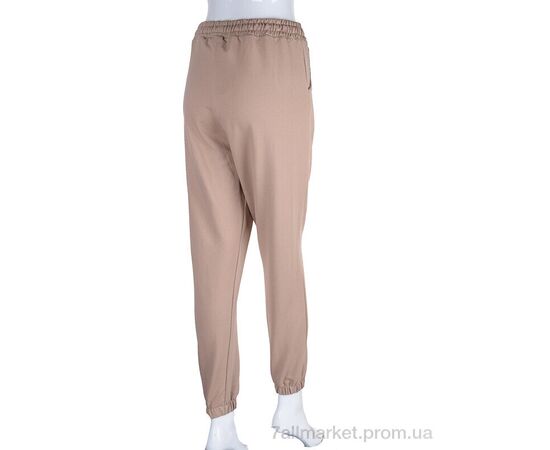 Спортивні штани жіночі Весна/осінь 17-8003-1 beige Батал (4 шт. р.сіткаL-2XL) "Red Hat" недорого оптом від прямого постачальника, зображення 2