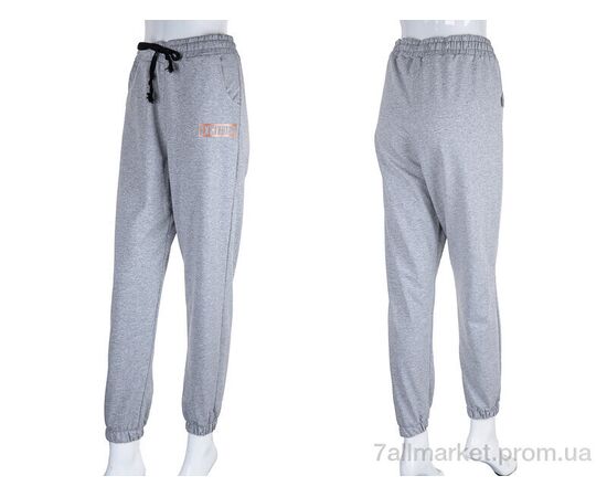 Спортивні штани жіночі Весна/осінь 17-8003-3 grey Батал (4 шт. р.сіткаL-2XL) "Red Hat" недорого оптом від прямого постачальника, зображення 3