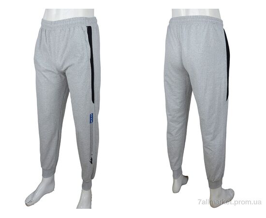 Фотография Спортивные брюки мужские Весна/осень 1119 l.grey (5 шт. р.сетка S-2XL) "Red Hat" недорого оптом от прямого поставщика, изображение 3