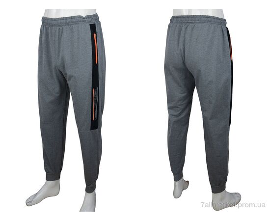 Фотография Спортивные брюки мужские Весна/осень 1932 grey (5 шт. р.сетка S-2XL) "Red Hat" недорого оптом от прямого поставщика, изображение 3