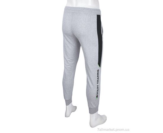 Спортивні штани чоловічі Весна/осінь 0859 l.grey (5 шт. р.сіткаS-2XL) "Red Hat" недорого оптом від прямого постачальника, зображення 2