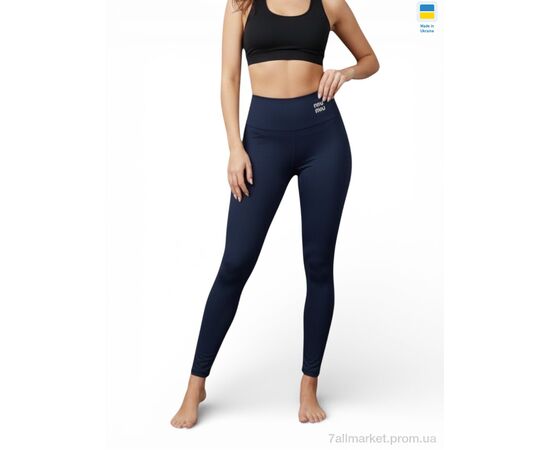 Фотография Лосинсы женские Весна/осень 5000-1MU синій (4 шт. р.сетка 2XL-5XL) "Margo" недорого оптом от прямого поставщика, изображение 2