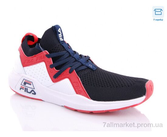 Кросівки чоловічі модні Весна/осінь CR4 black-red (8 пар р.40-44) "CR" недорого оптом від прямого постачальника, зображення 2