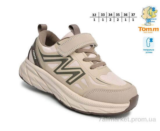 Фотография Кроссовки детские модные Весна/осень T68065B (8 пар р.32-37) "TOM.M" недорого оптом от прямого поставщика, изображение 2