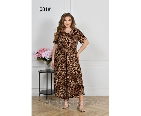 Плаття жіноче домашнє р-ри 58-62 (мікс) "FLOWER" купити недорого від прямого постачальника, зображення 2
