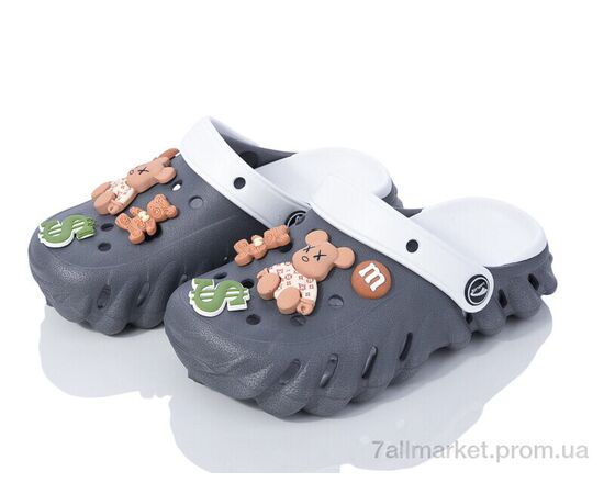 Фотография Кроксы детские летние Лето 5161-300 (8 пар р.28-35) "Luck Line" недорого оптом от прямого поставщика, изображение 2