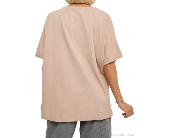 Фотография Футболка женская Лето 6605 бежевий (4 шт. р.сетка 2XL-4XL) "Massmag" недорого оптом от прямого поставщика, изображение 2