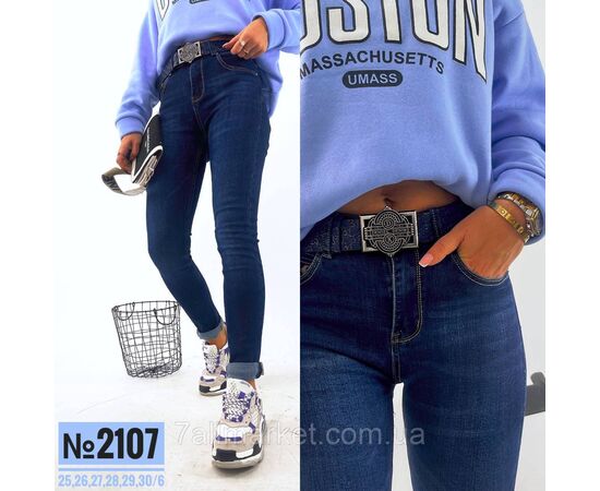 ЖІНОЧІ ДЖИНСИ АМЕРИКАНКА РОЗМІРИ 25,26,27,28,29,30 "PARTNERS" недорого от прямого поставщика, зображення 3
