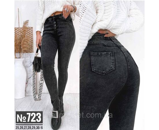 ДЖИНСИ ЖЕНСКІ АМЕРІКАНИКА РОЗМІРУ 25,26,27,28,29,30 "PARTNERS" недорого від прямого постачальника, зображення 2