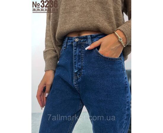 ЖЕНСЬКИЙ СТИЛЬНИЙ МОМ РОЗМІРНИЙ РЯД 28,29,30,31,32,33 "PARTNERS" недорого від прямого постачальника, зображення 2