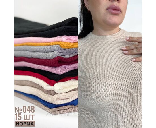 ЖЕНСЬКИЙ ОСЕННИЙ СВІТЕР УНІВЕРСАЛЬНОГО РОЗМІРУ 44-50 "PARTNERS" недорого від прямого постачальника, зображення 2