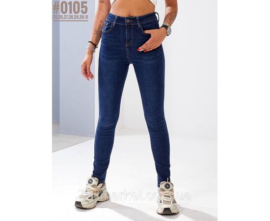 Жіночі звужені джинси американка розмірний ряд 25 26 27 28 29 30 "PARTNERS" недорого від прямого постачальника, зображення 2