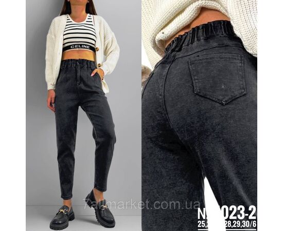ЖІНОЧІ ДЖЕГІНСИ НА РЕЗИНЦІ РОЗМІРИ 25,26,27,28,29,30 "PARTNERS" недорого от прямого поставщика, зображення 3