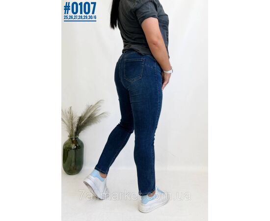 Жіночі звужені джинси американка розмірний ряд 25 26 27 28 29 30 "PARTNERS" недорого від прямого постачальника, зображення 2