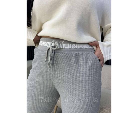 ПОЛУБІТАЛЬНІ ЖІНОЧІ СПОРТИВНІ ШТАНИ, ТРИКОТАЖ З СТРЕЙЧОМ "PARTNERS" недорого від прямого постачальника, зображення 2