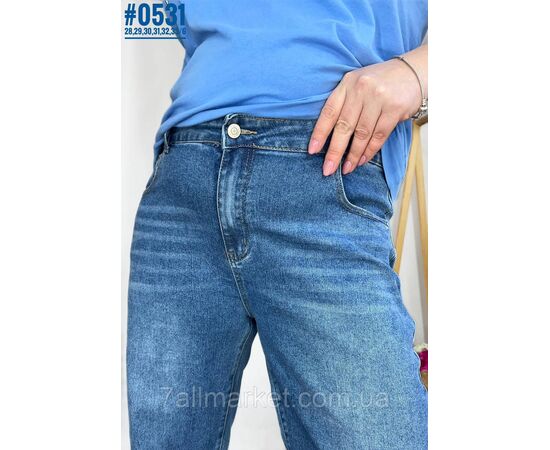 Жіночі джинси wide leg Jeans розмірний ряд 28,29,30,31,32,33 "PARTNERS" недорого від прямого постачальника, зображення 4