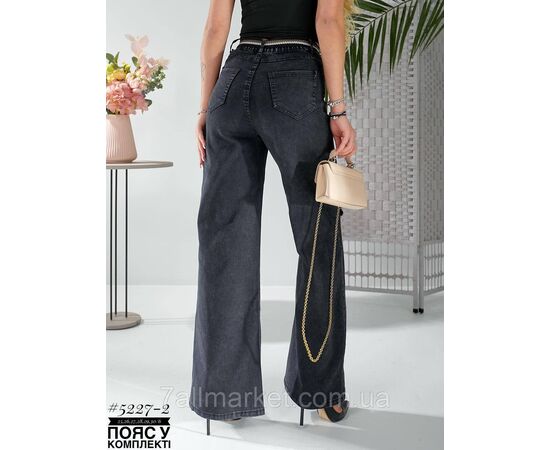 ДЖЕГІНСИ СТРЕЙЧОВІ ПОЯСОМ У КОМПЛЕКТІ розмірний ряд 25,26,27,28,29,30 "PARTNERS", зображення 3